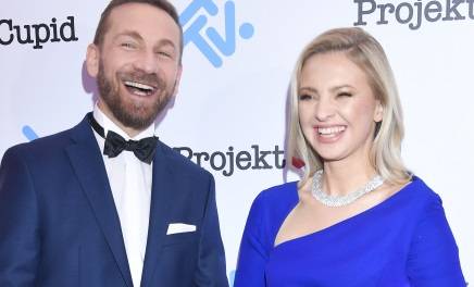 Kurdej-Szatan w towarzystwie Kossakowskiego. Aktorka i podróżnik razem na ściance i planie