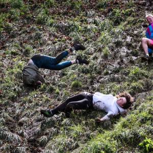 Kuriozalny wyścig za kawałkiem sera! Kto wygrał w tym roku? Mamy nagranie! 