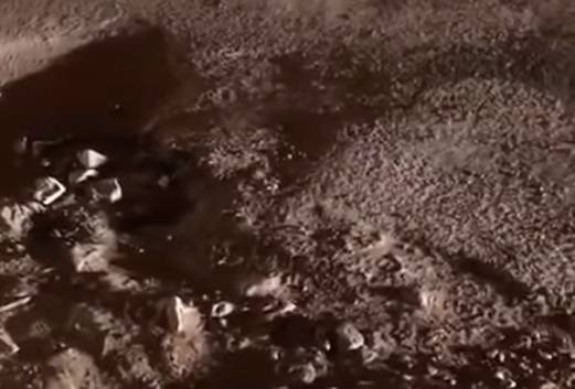 Nagranie z kosmosu? Nie, to fragment "dziurawej" ulicy. Błyskawiczna reakcja władz [WIDEO]