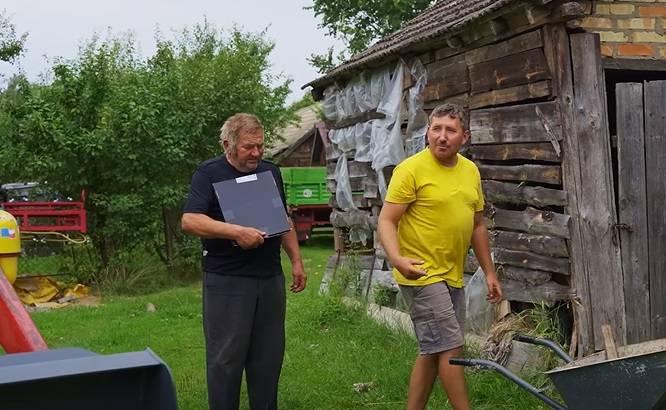 Andrzej i Gienek z „Rolnicy. Podlasie”, kadr z YouTube